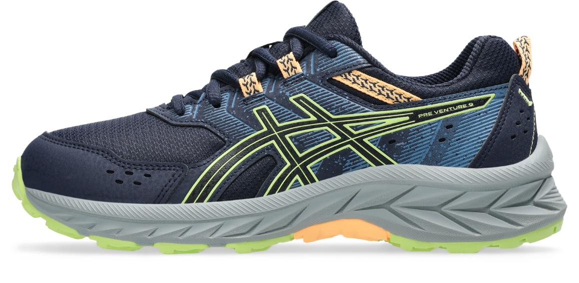 Asics Kids Gel Venture 9 GS - Midnight/Lime Green