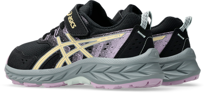 Asics Kids Gel Venture 9 PS - Black/Light Orange