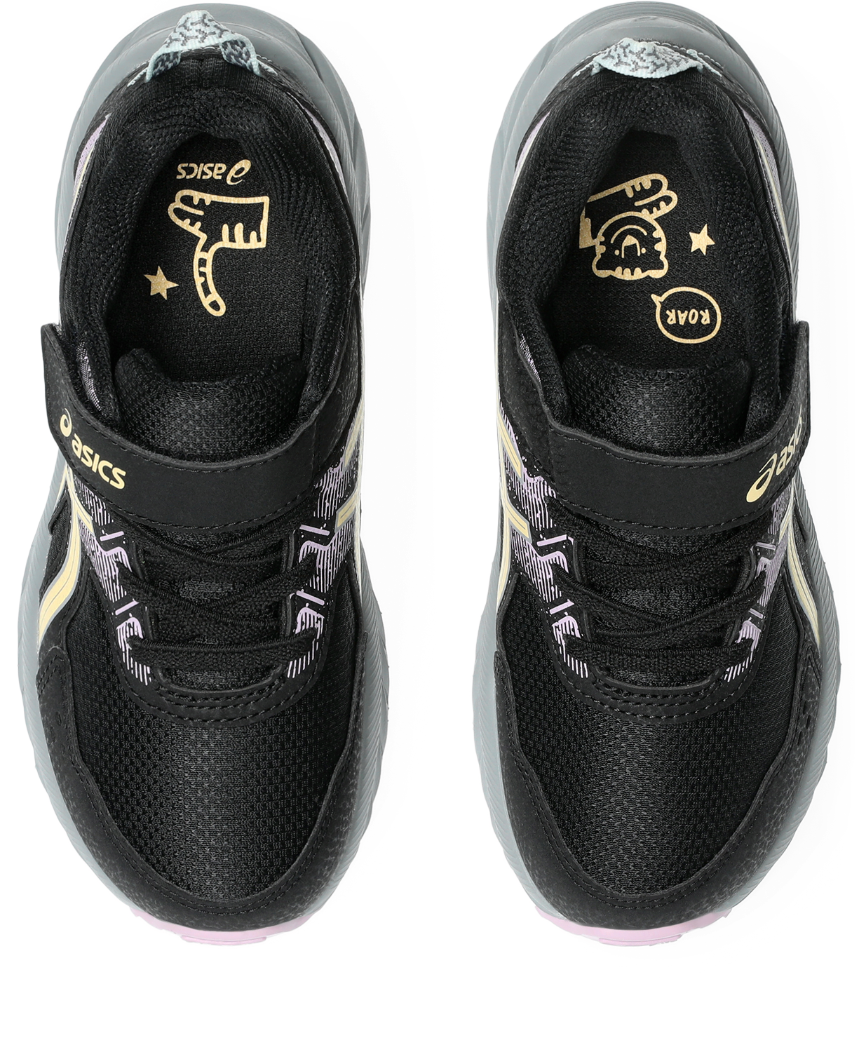 Asics Kids Gel Venture 9 PS - Black/Light Orange