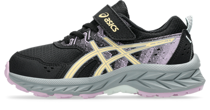 Asics Kids Gel Venture 9 PS - Black/Light Orange