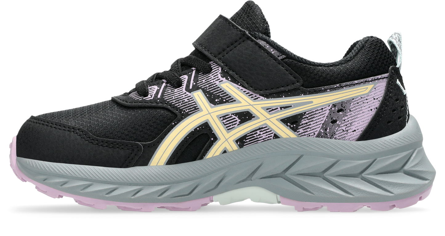 Asics Kids Gel Venture 9 PS - Black/Light Orange