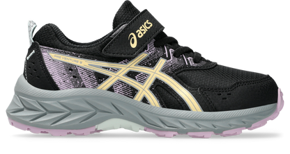 Asics Kids Gel Venture 9 PS - Black/Light Orange