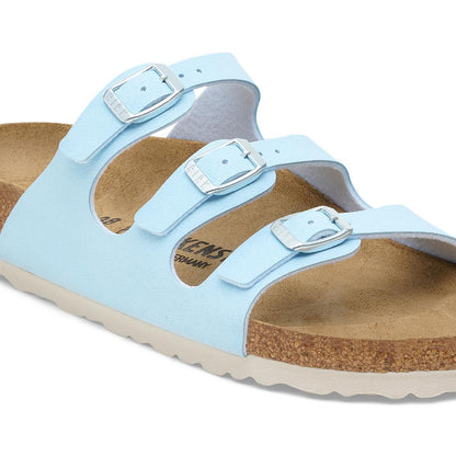 Birkenstock Florida Birkibuc - Brushed Sky