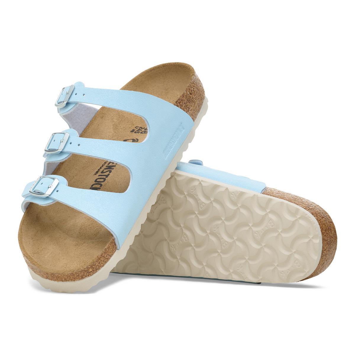 Birkenstock Florida Birkibuc - Brushed Sky
