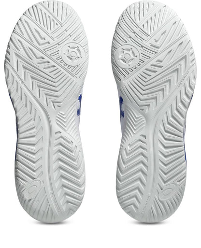 Asics Mens Gel Dedicate 8 (Hardcourt) Tennis Shoe - White/Dark Cobalt
