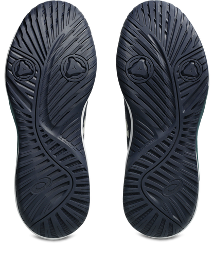 Asics Mens Gel Dedicate 9 (Hardcourt) Tennis Shoe 2E WIDE- Midnight/Oatmeal