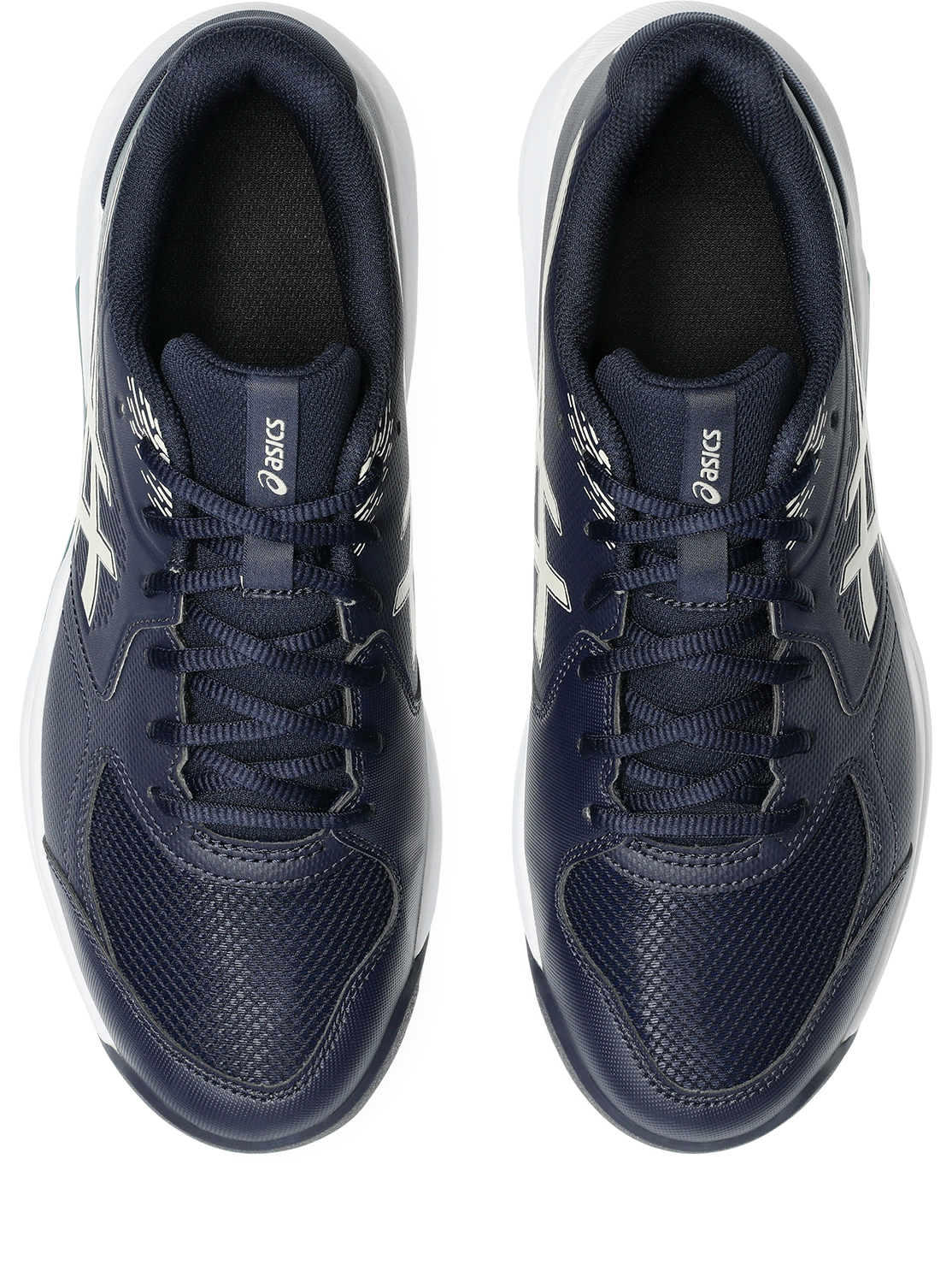 Asics Mens Gel Dedicate 9 (Hardcourt) Tennis Shoe 2E WIDE- Midnight/Oatmeal