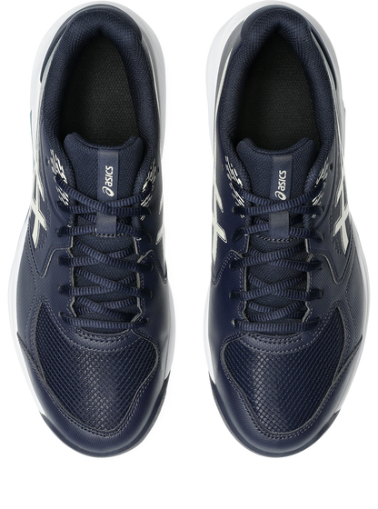 Asics Mens Gel Dedicate 9 (Hardcourt) Tennis Shoe 2E WIDE- Midnight/Oatmeal