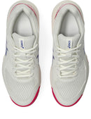 Asics Womens Gel Dedicate 8 (Hardcourt) Tennis Shoe - Cream/Dark Cobalt