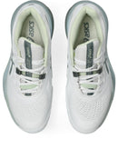 Asics Womens Gel Resolution X (Hardcourt) Wide Tennis Shoe - White/Monument Blue