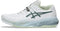 Asics Womens Gel Resolution X (Hardcourt) Wide Tennis Shoe - White/Monument Blue