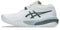 Asics Womens Gel Resolution X (Hardcourt) Wide Tennis Shoe - White/Monument Blue