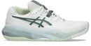 Asics Womens Gel Resolution X (Hardcourt) Wide Tennis Shoe - White/Monument Blue