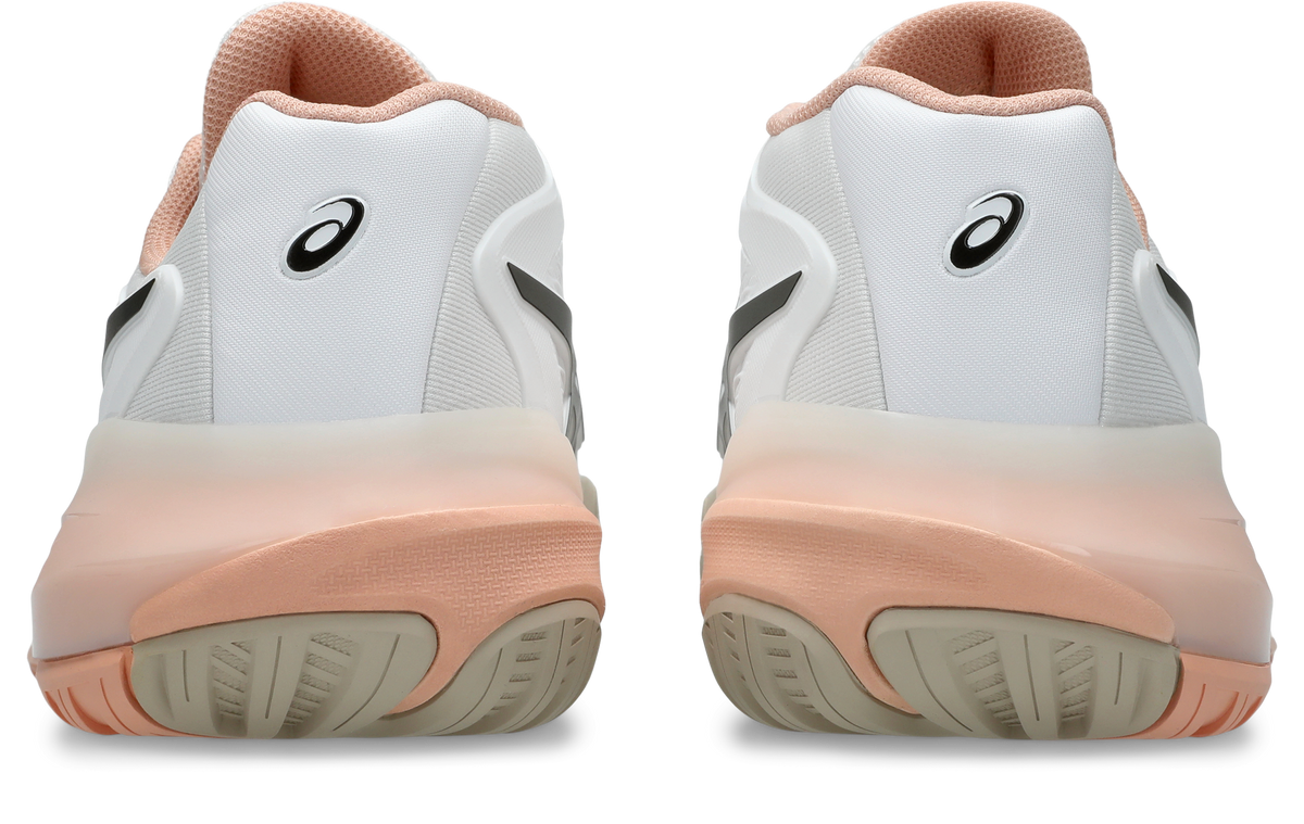 Asics Womens Gel Resolution X (Hardcourt) Wide Tennis Shoe - White/Black Coffee