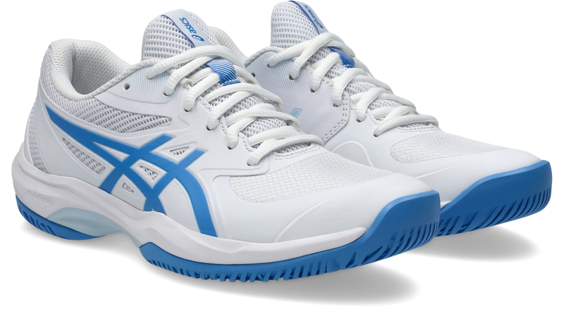 Asics Womens Gel Game 9 - White/Blue Coast