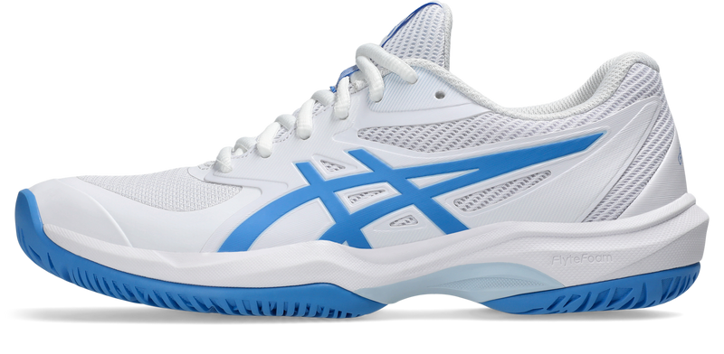 Asics Womens Gel Game 9 - White/Blue Coast