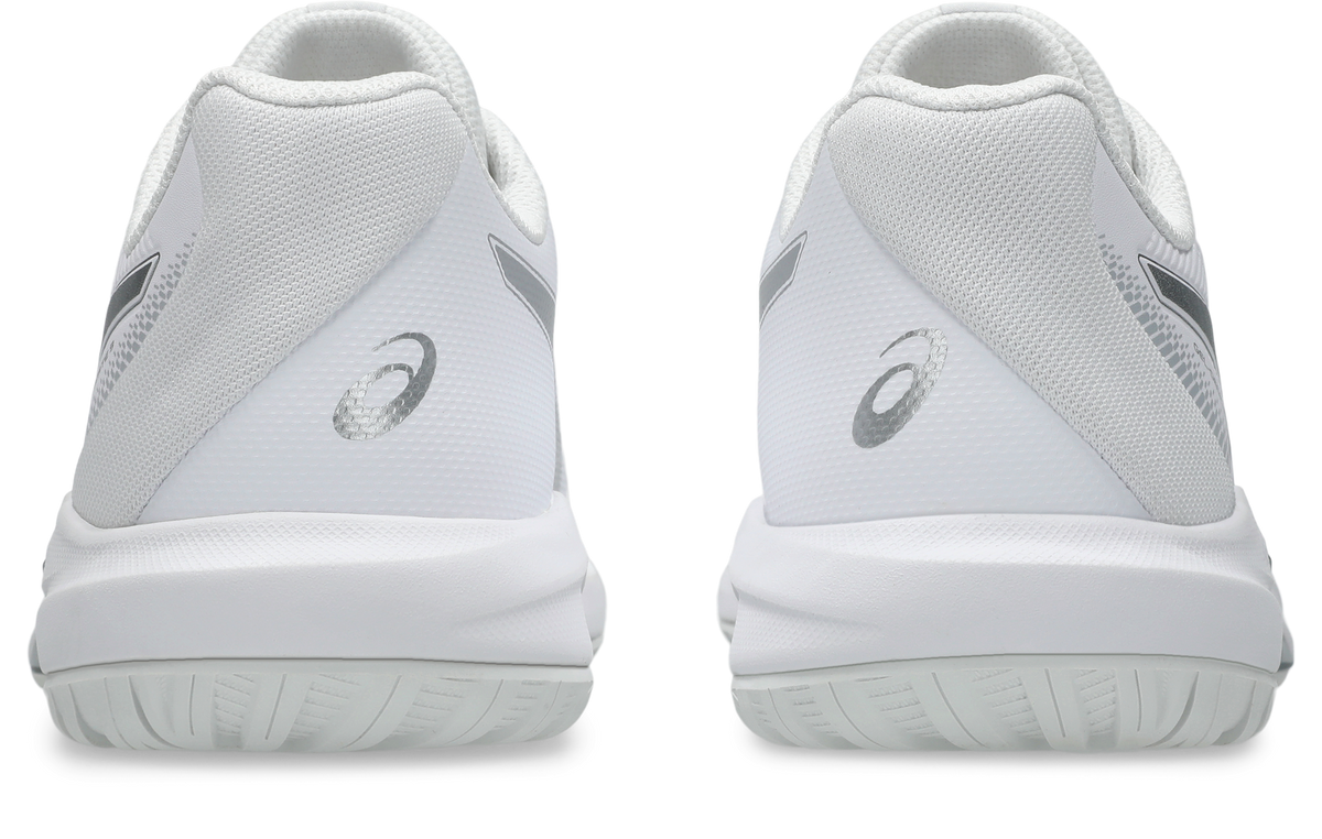Asics Womens Gel Dedicate 9 (Hardcourt) Tennis Shoe - White/Pure Silver