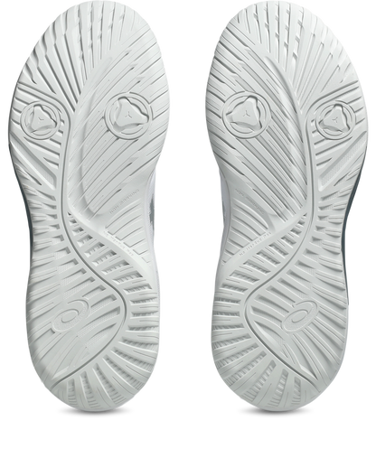 Asics Womens Gel Dedicate 9 (Hardcourt) Tennis Shoe - White/Pure Silver
