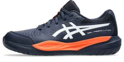 Asics Kids Gel Resolution X GS Tennis Shoe - Midnight/White