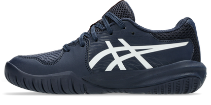 Asics Kids Gel Resolution X GS Tennis Shoe - Midnight/White