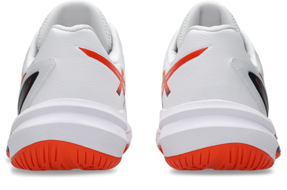 Asics Mens Sky Elite FF Lo 3 Indoor Shoes - White/Nova Orange