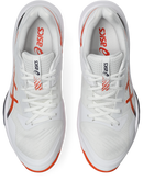 Asics Mens Sky Elite FF Lo 3 Indoor Shoes - White/Nova Orange