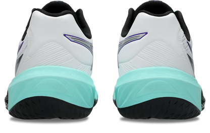 Asics Mens Sky Elite FF 4 Indoor Shoes - White/Radiant Amethyst