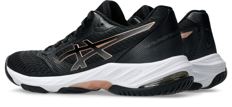 Asics Netburner Ballistic FF 3 - Black/Rose Gold