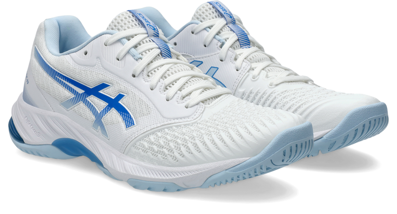 Asics Womens Netburner Ballistic FF3 - White/Blue Coast