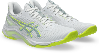 Asics Womens Netburner Ballistic FF4 - White/Safety Yellow