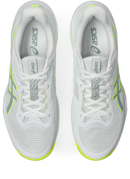 Asics Womens Netburner Ballistic FF4 - White/Safety Yellow