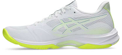 Asics Womens Netburner Ballistic FF4 - White/Safety Yellow