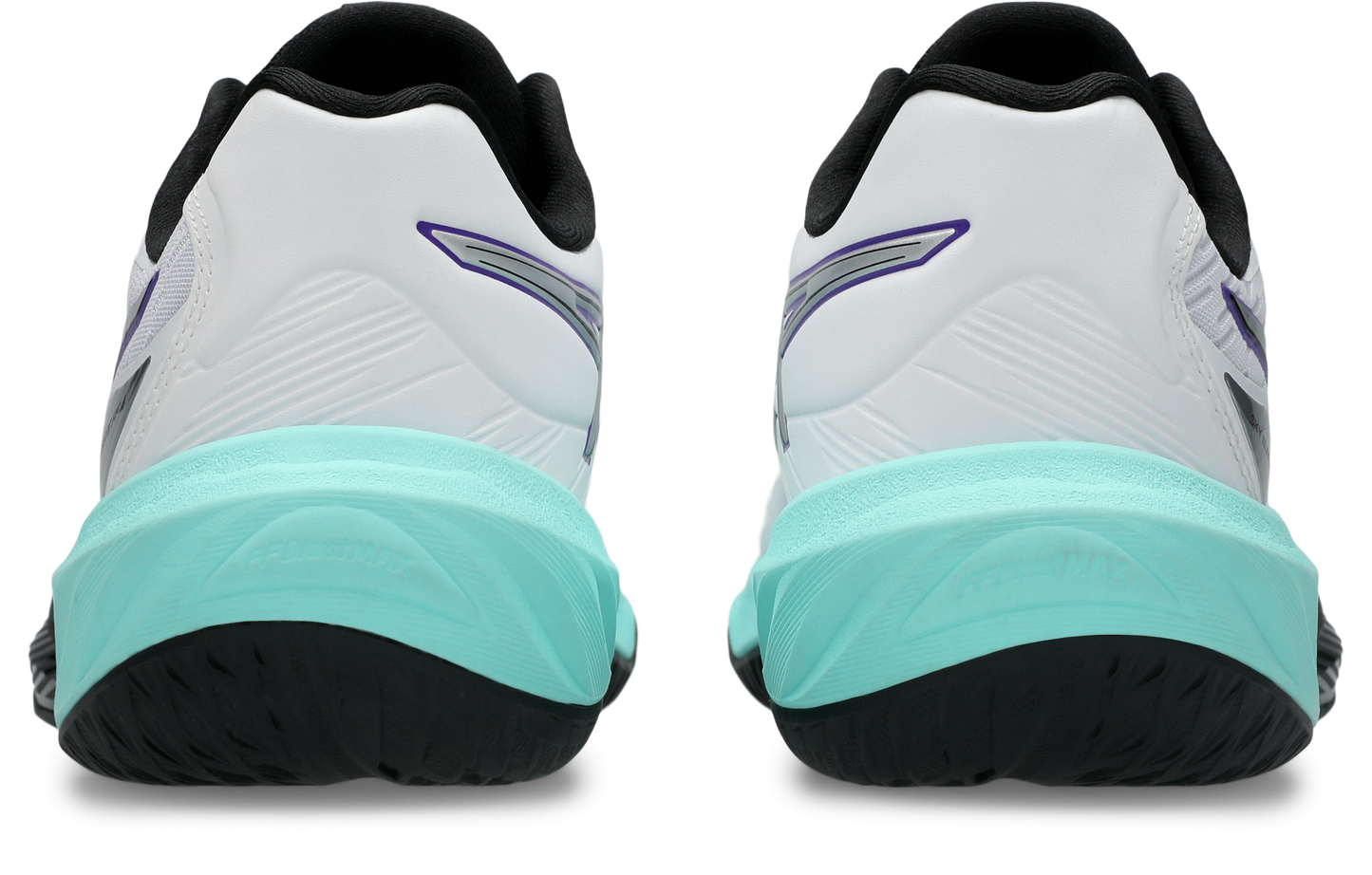 Asics Womens Sky Elite FF4 Indoor Court Shoes - White/Radiant Amethyst
