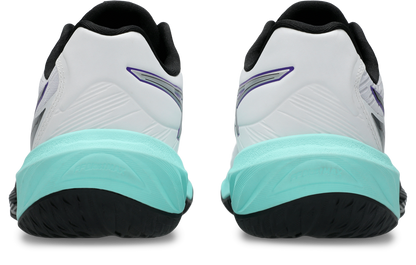 Asics Womens Sky Elite FF4 Indoor Court Shoes - White/Radiant Amethyst