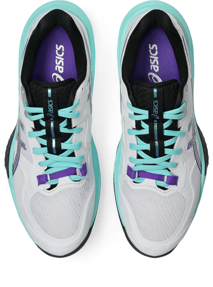 Asics Womens Sky Elite FF4 Indoor Court Shoes - White/Radiant Amethyst