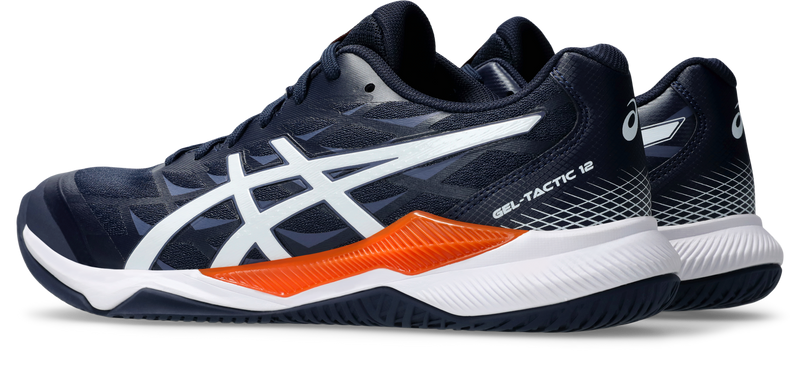 Asics Men's Gel Tactic 12 Indoor Court Shoe - Midnight/White