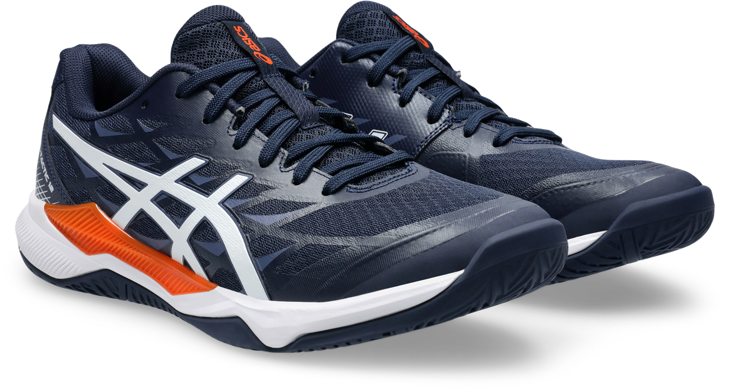 Asics Men's Gel Tactic 12 Indoor Court Shoe - Midnight/White