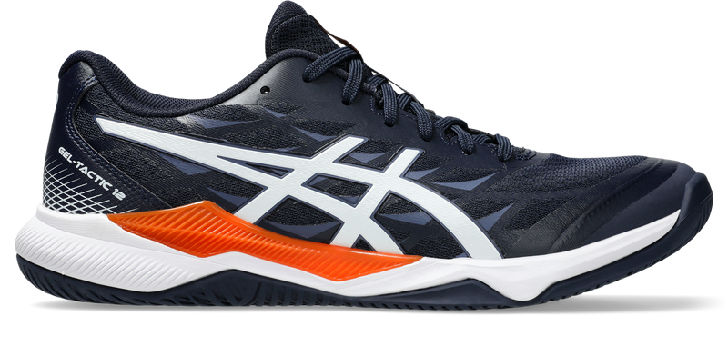 Asics Men's Gel Tactic 12 Indoor Court Shoe - Midnight/White