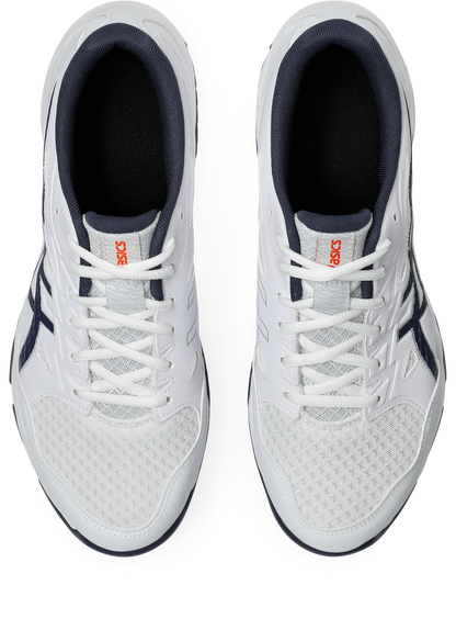 Asics Mens Gel Rocket 11 Indoor Court Shoes - White/Indigo Fog