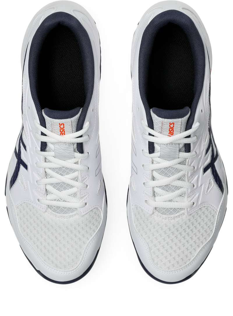 Asics Mens Gel Rocket 11 Indoor Court Shoes - White/Indigo Fog