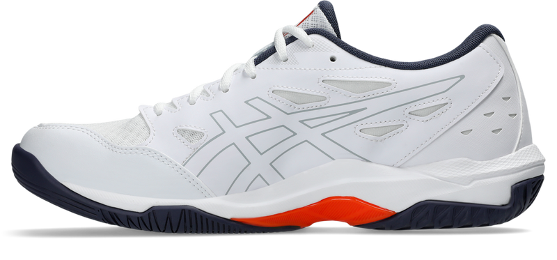 Asics Mens Gel Rocket 11 Indoor Court Shoes - White/Indigo Fog