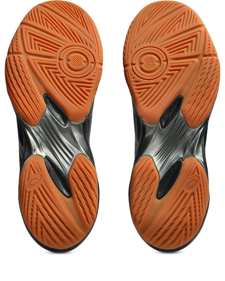 Asics Mens Gel Rocket 11 Indoor Court Shoes - Black/Gunmetal