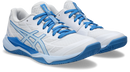 Asics Womens Gel Tactic Indoor Court Shoe - White/Light Blue