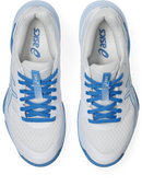 Asics Womens Gel Tactic Indoor Court Shoe - White/Light Blue