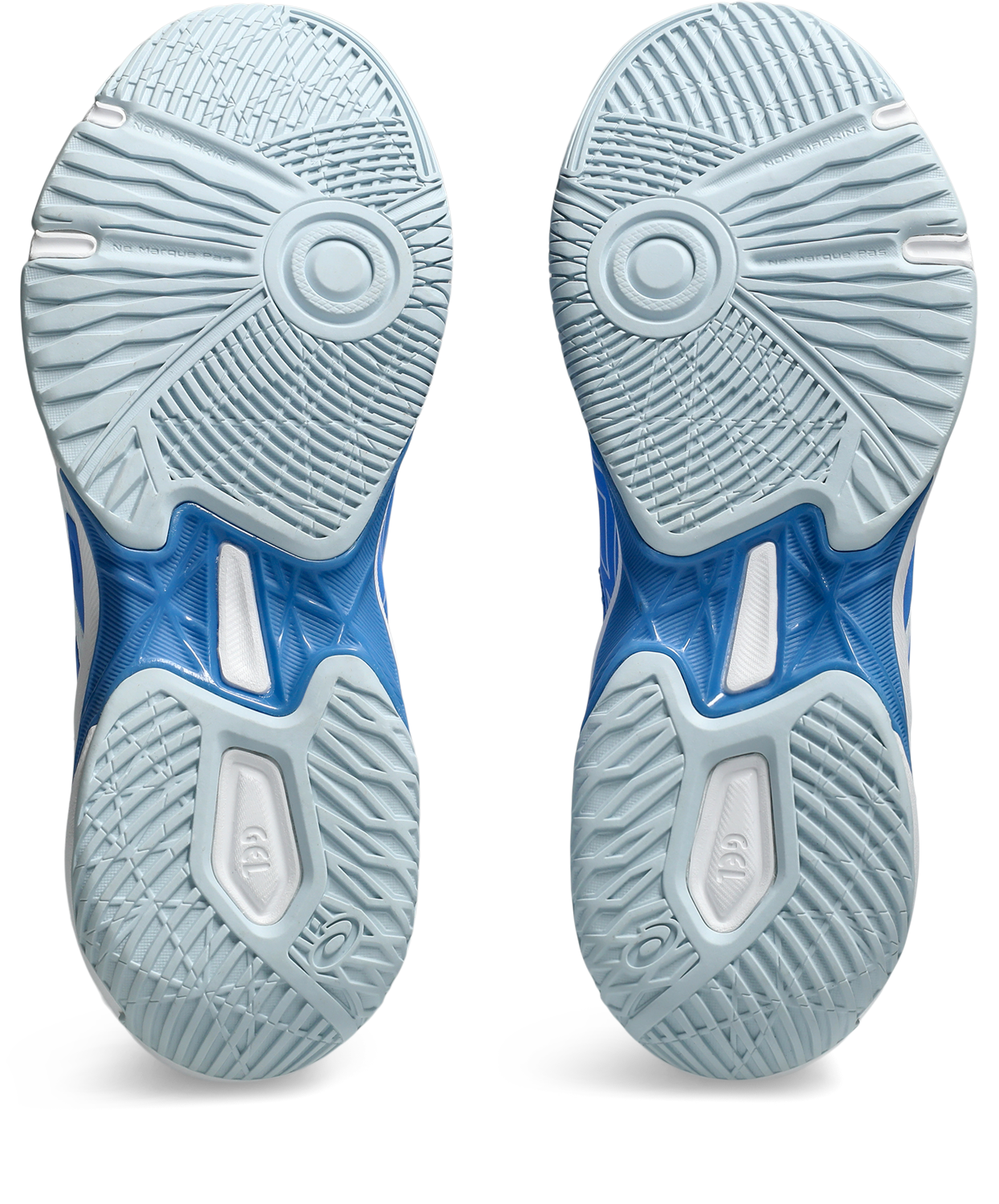 Asics Womens Gel Rocket 11 Indoor Court Shoes - Blue Coast/White