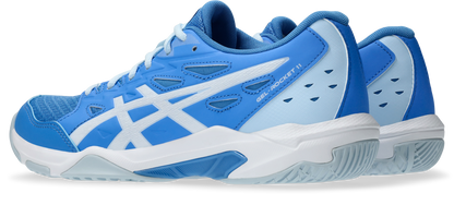 Asics Womens Gel Rocket 11 Indoor Court Shoes - Blue Coast/White