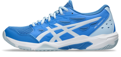 Asics Womens Gel Rocket 11 Indoor Court Shoes - Blue Coast/White