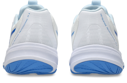Asics Womens Netburner Professional FF 4 - White/Blue Coast