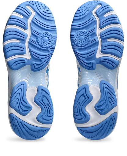 Asics Womens Netburner Professional FF 4 - White/Blue Coast