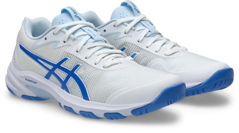 Asics Womens Netburner Professional FF 4 - White/Blue Coast